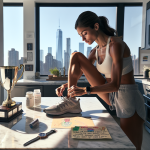 Атлет в утреннем интерьере: роскошь дома и знаки благотворительности без фильтров